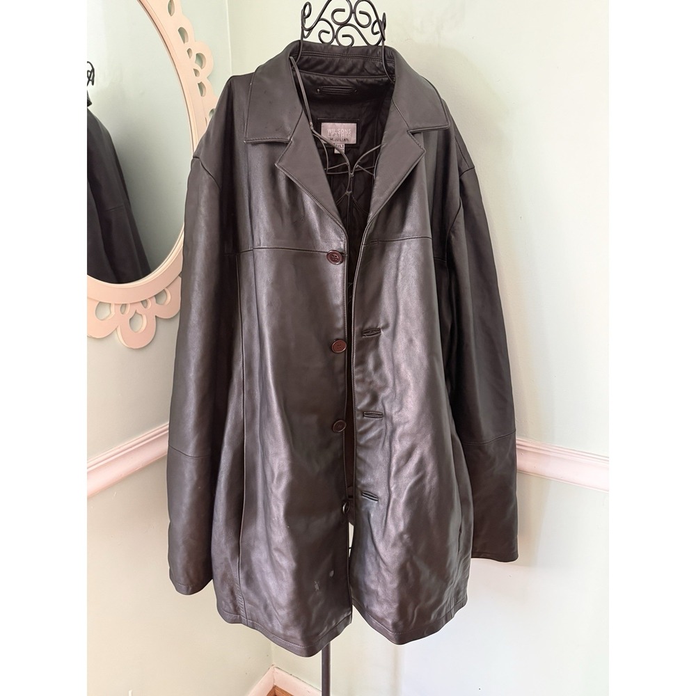 Wilsons Leather Men's Thinsulate Jacket 2XLT Black M Julian